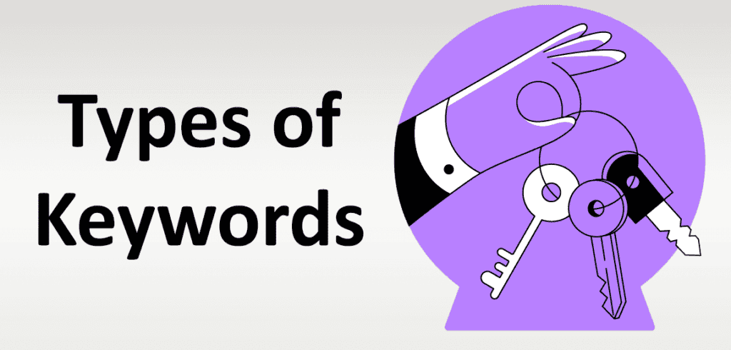 Types of Keywords